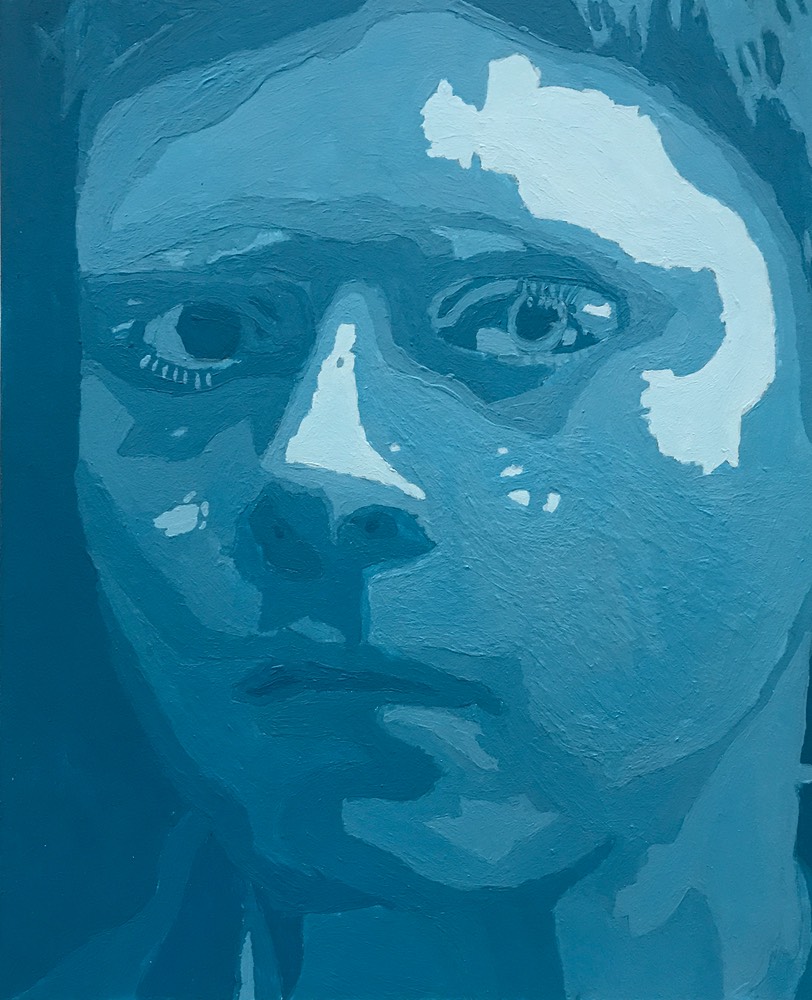 Adam Wolf Self-Portrait