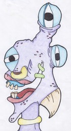 Mary Alofipo Monster Face