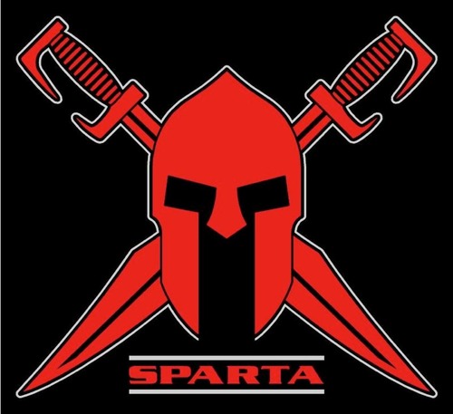 SPARTAN HELMET & SWORDS cop